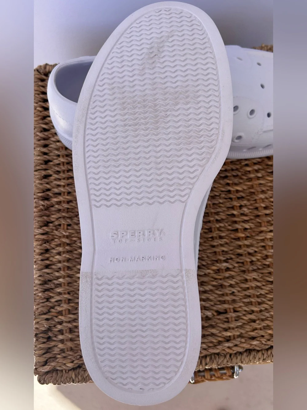 Sperry‎ Top-Siders Women’s Authentic Original Float Boat Shoe White Size 9M